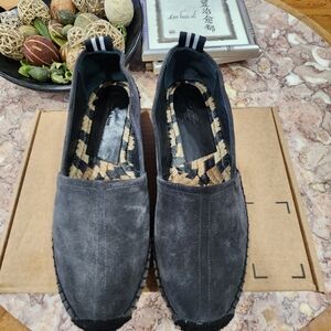 rag & bone Gray Suede Espadrilles